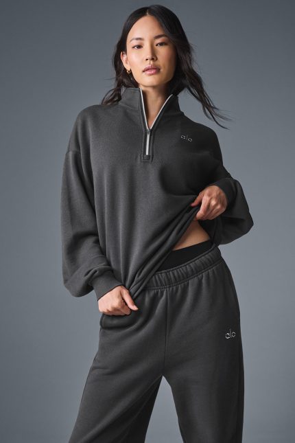 Buy all your favorite Accolade 1/4 Zip Pullover - Anthracite For Discount